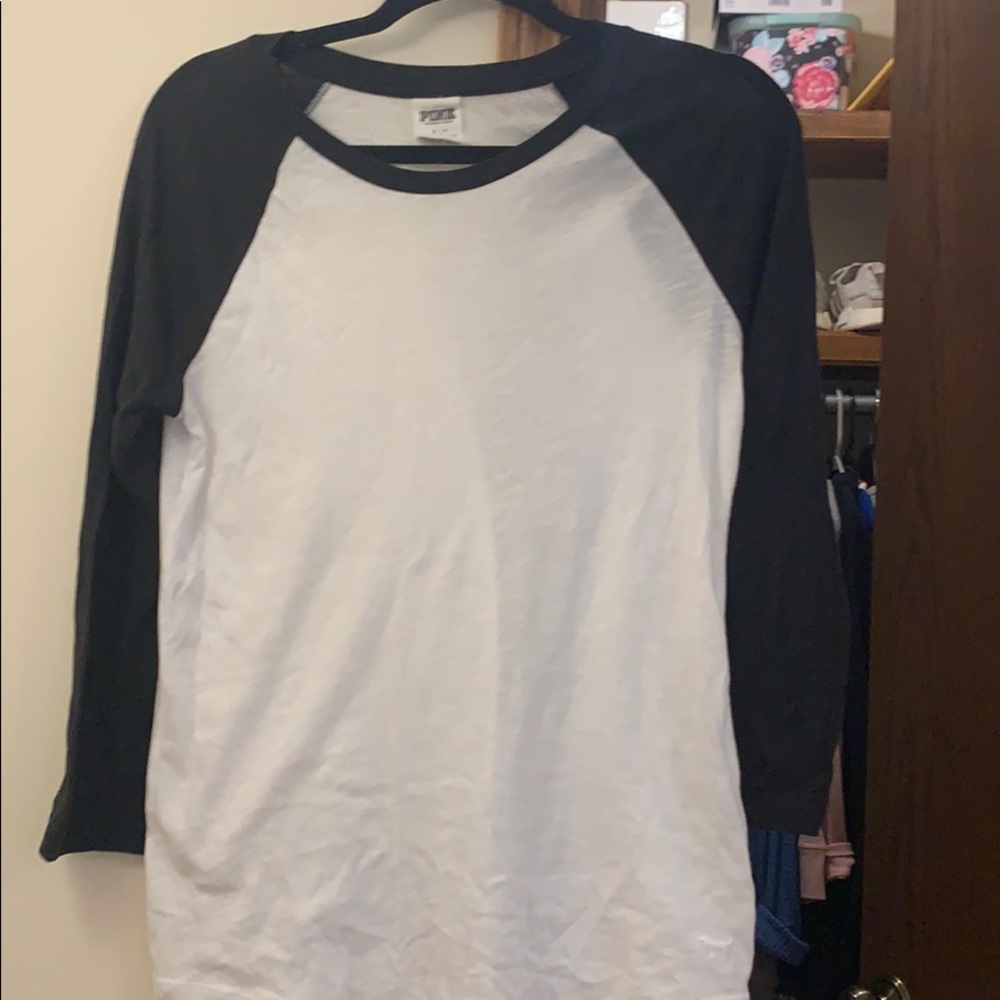 VS pink baseball tee